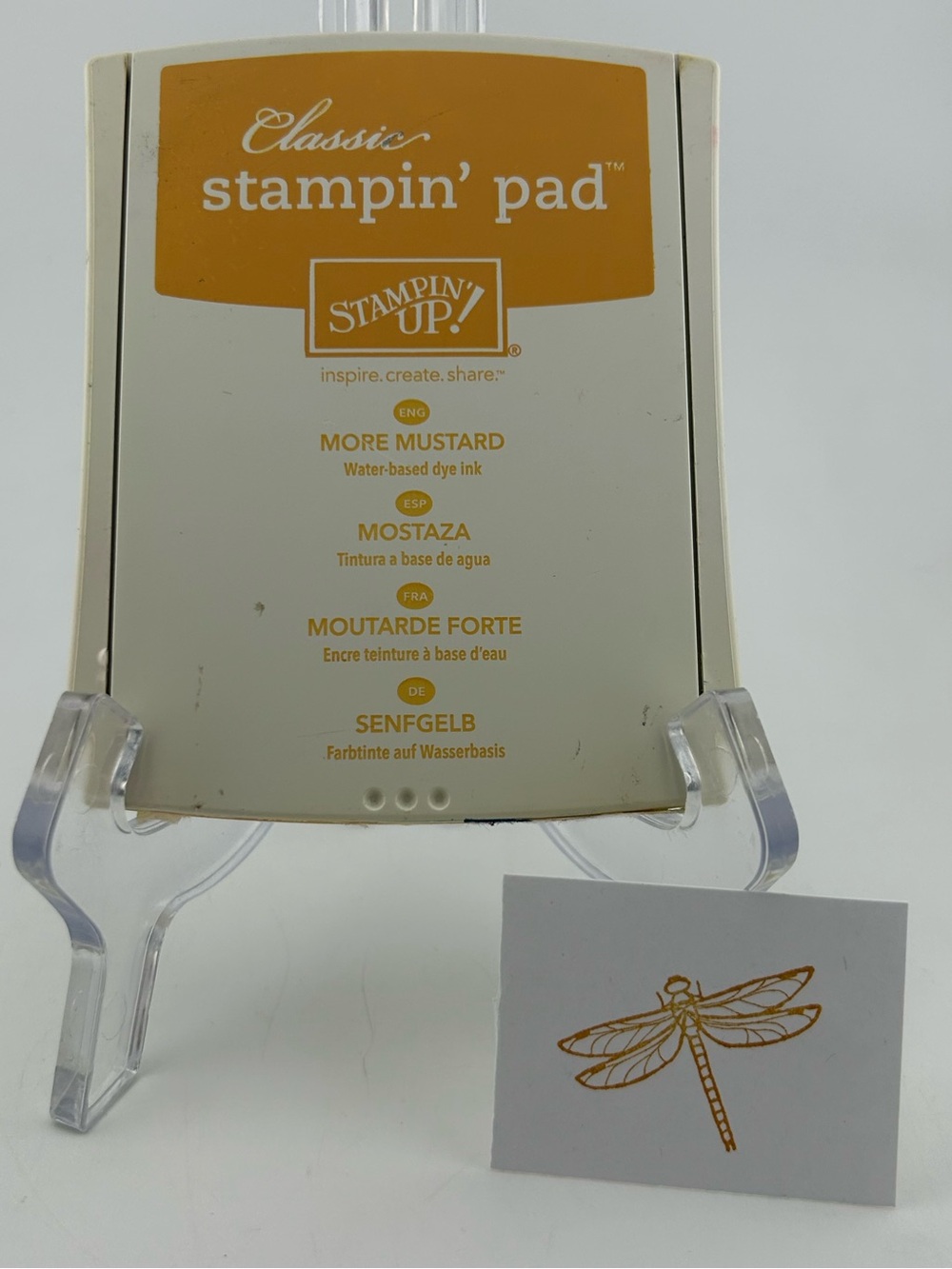 ⚡️ 3 for 20$ ⚡️ Stampin' Up! Ink Pad in “More Mustard“ Color